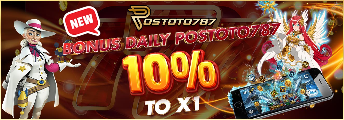 Rtp Postoto787 memberikan bocoran rtp slot gacor online hari ini dan memberikan rtp live slot maxwin terpercaya 2024